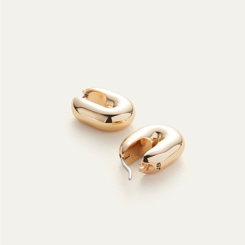 Jenny Bird Puffy U-Link Earrings